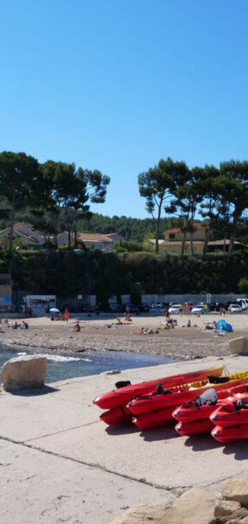 © Plage de la Madrague - Office de tourisme de Saint-Cyr-sur-Mer / Joan Costeja